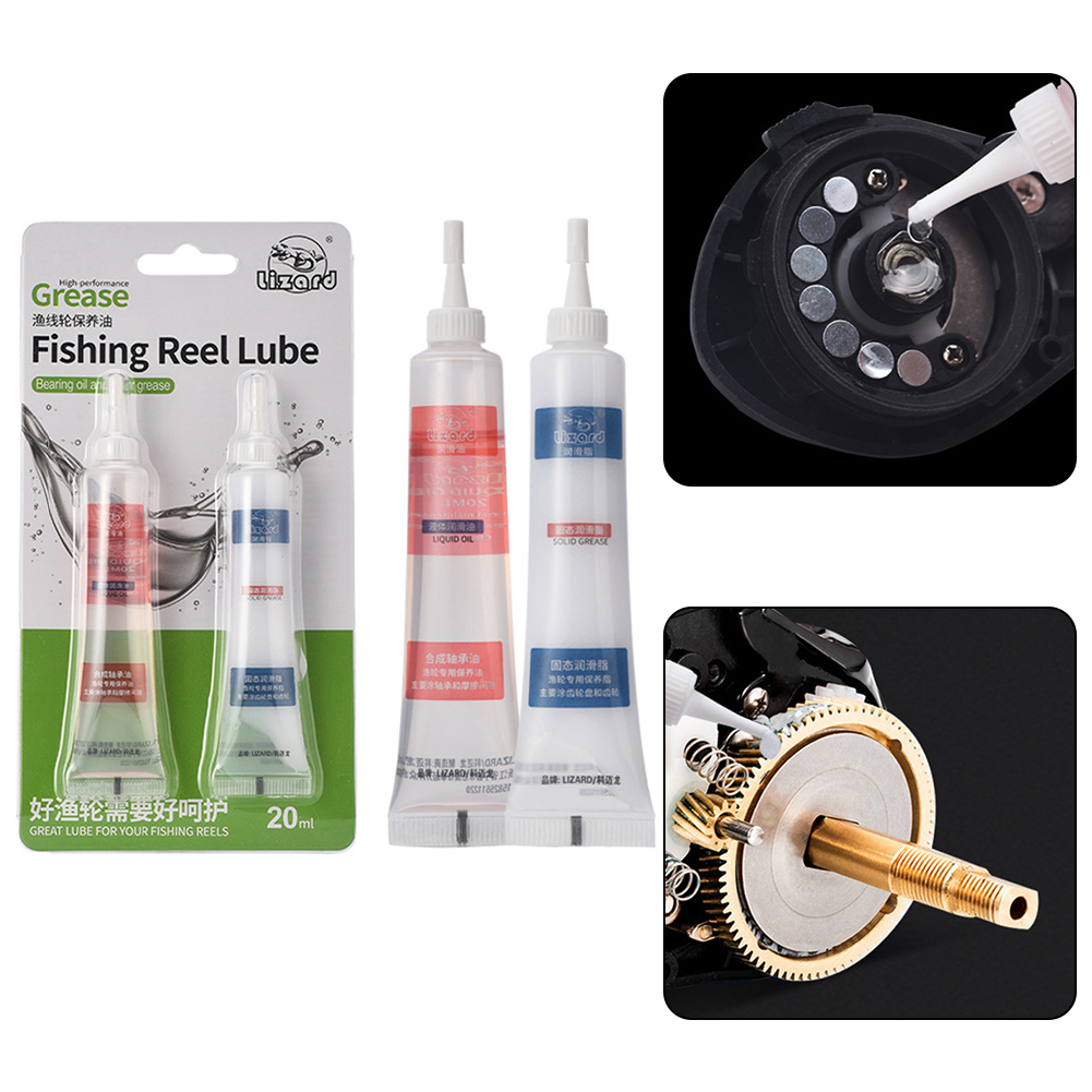 Reel Repair Kit - Carretel de pesca graxa carretel cuidados